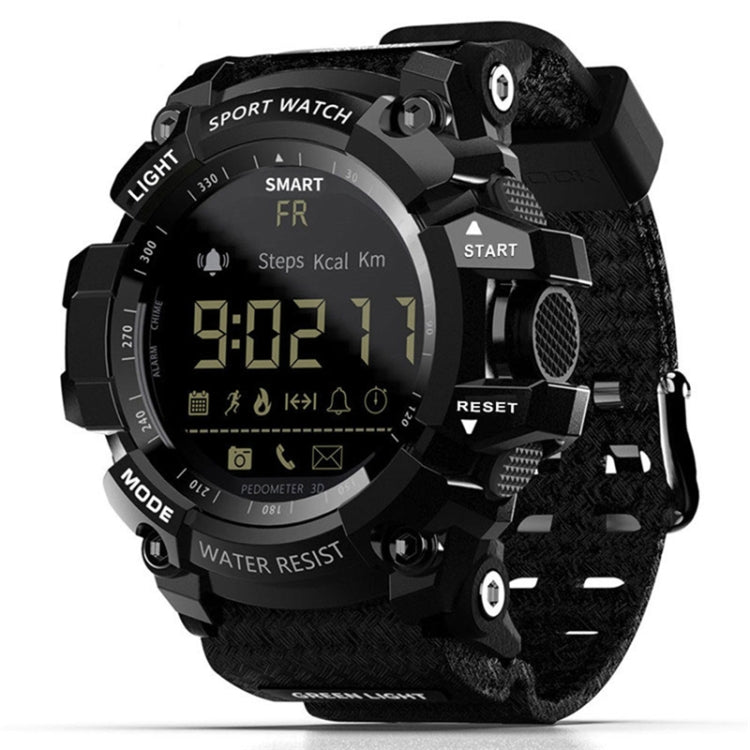 Lokmat MK16 LCDスクリーン 50m防水スマートウォッチ、情報通知 / リモートカメラ / 歩行モーションモニター対応
