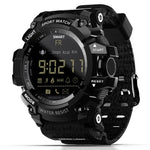 Lokmat MK16 LCDスクリーン 50m防水スマートウォッチ、情報通知 / リモートカメラ / 歩行モーションモニター対応