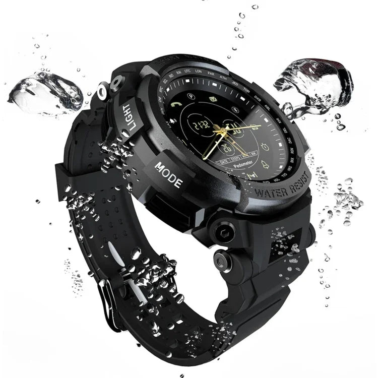 Lokmat MK28 1.4インチFSTNスクリーン IP68防水スマートウォッチ、情報通知 / リモートカメラ / スポーツ記録対応