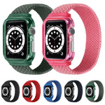 Apple Watch Series 6 & SE & 5 & 4 40mm / 3 & 2 & 1 38mm用 フレーム付き織り替えリストストラップウォッチバンド、128mm、135mm、140mm、145mm、150mm、155mm