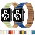 Apple Watch Series 6 & SE & 5 & 4 44mm / 3 & 2 & 1 42mm 用ループレザーウォッチバンド、Apple Watch Series 7 45mm / 6 & SE & 5 & 4 44mm / 3 & 2 & 1 42mm 用