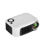 TRANSJEE A2000 320x240P 1000 ANSIルーメン ミニホームシアターHDデジタルプロジェクター、プラグタイプ：USプラグ、プラグタイプ：USプラグ（ホワイト）