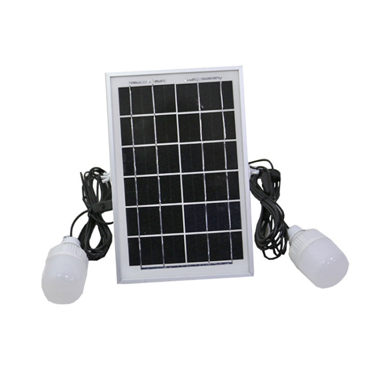 SNF-0092 白色光ソーラーランタン照明電球 屋外IP44防水 LED二灯式分離型ガーデンランプ、5m、10m