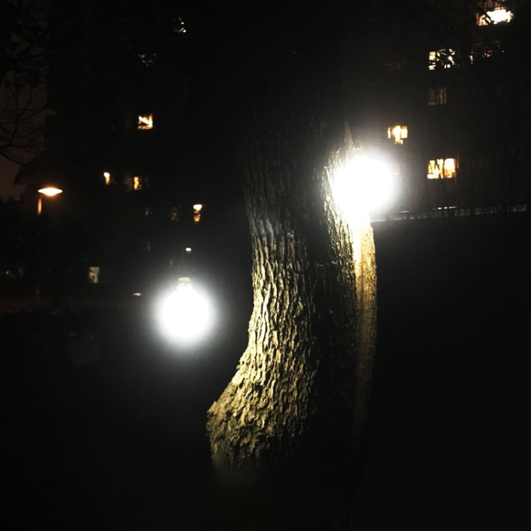 SNF-0092 白色光ソーラーランタン照明電球 屋外IP44防水 LED二灯式分離型ガーデンランプ、5m、10m