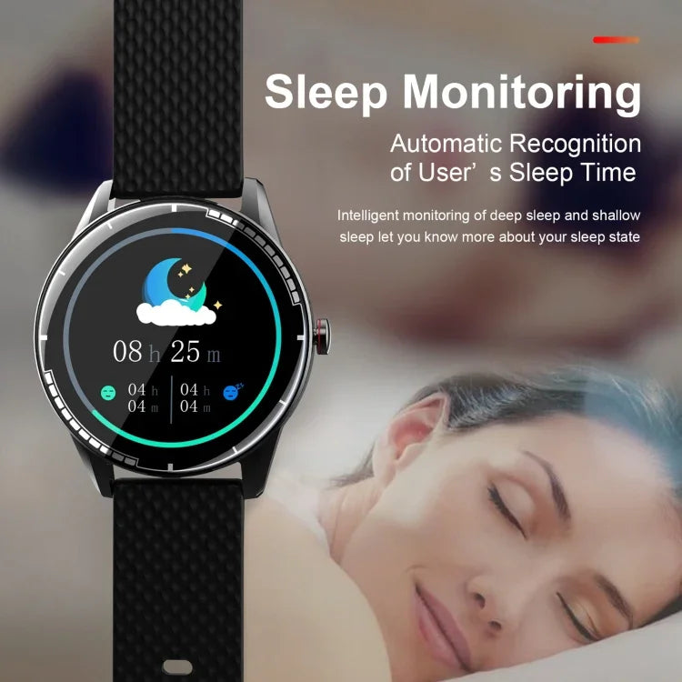H6 1.28インチタッチスクリーン IP67防水スマートウォッチ、Bluetooth通話 / 睡眠モニタリング / 心拍数モニタリング対応
