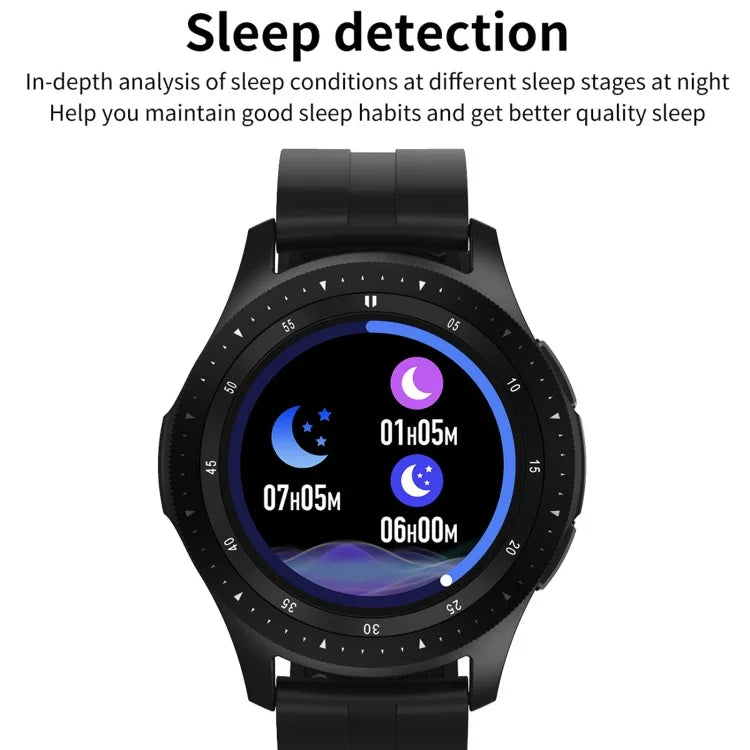 W68 1.54インチ タッチスクリーン IP67 防水スマートブレスレット、血中酸素測定 / Bluetooth通話 / 心拍数モニタリング対応、スタイル：スチールストラップ
