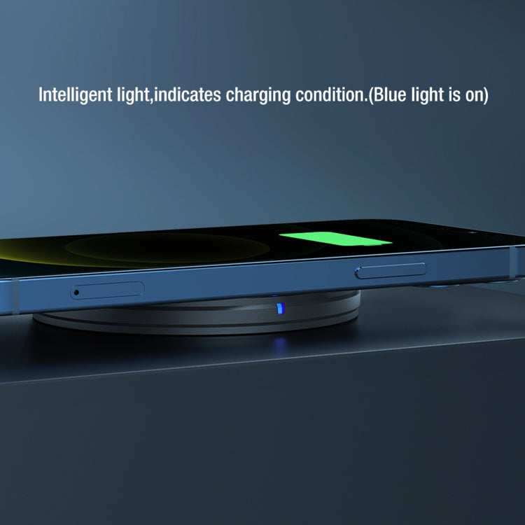 NILLKIN MC026 ポータブルボタン式急速充電ワイヤレス充電器