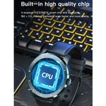 MX12 1.3インチ IPS カラー画面 IP68 防水スマートウォッチ、Bluetooth通話 / 睡眠モニタリング / 心拍数モニタリング対応、スチールストラップ