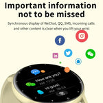 ZL02 1.28インチ タッチスクリーン IP67 防水スマートウォッチ、血圧測定 / 睡眠モニタリング / 心拍数モニタリング対応