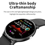 ZL02 1.28インチ タッチスクリーン IP67 防水スマートウォッチ、血圧測定 / 睡眠モニタリング / 心拍数モニタリング対応