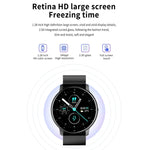 ZL02 1.28インチ タッチスクリーン IP67 防水スマートウォッチ、血圧測定 / 睡眠モニタリング / 心拍数モニタリング対応