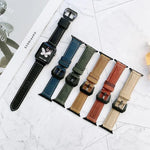 Apple Watch Series 6 & SE & 5 & 4 40mm / 3 & 2 & 1 38mm 用ビッグヘッドバックルレザー交換用ウォッチバンド、Apple Watch Series 8&7 41mm / SE 2&6&SE&5&4 40mm / 3&2&1 38mm 用