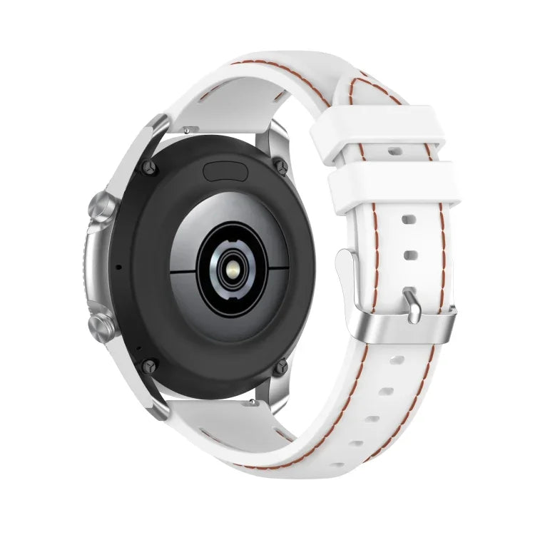 22mm シリコン交換用ストラップ, Samsung Galaxy Watch 3 45mm / Gear S3 用