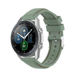 22mm シリコン交換用ストラップ, Samsung Galaxy Watch 3 45mm / Gear S3 用