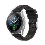 22mm シリコン交換用ストラップ, Samsung Galaxy Watch 3 45mm / Gear S3 用