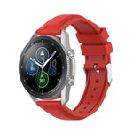 22mm シリコン交換用ストラップ, Samsung Galaxy Watch 3 45mm / Gear S3 用