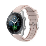 22mm シリコン交換用ストラップ, Samsung Galaxy Watch 3 45mm / Gear S3 用