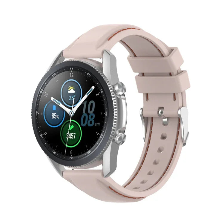 22mm シリコン交換用ストラップ, Samsung Galaxy Watch 3 45mm / Gear S3 用