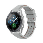 22mm シリコン交換用ストラップ, Samsung Galaxy Watch 3 45mm / Gear S3 用