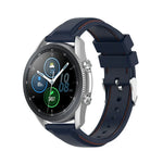 22mm シリコン交換用ストラップ, Samsung Galaxy Watch 3 45mm / Gear S3 用