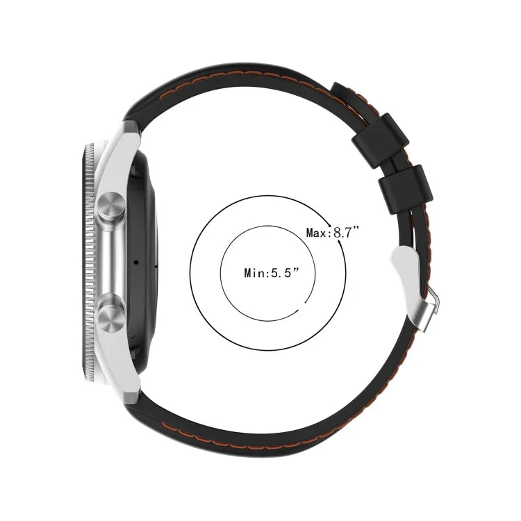 22mm シリコン交換用ストラップ, Samsung Galaxy Watch 3 45mm / Gear S3 用