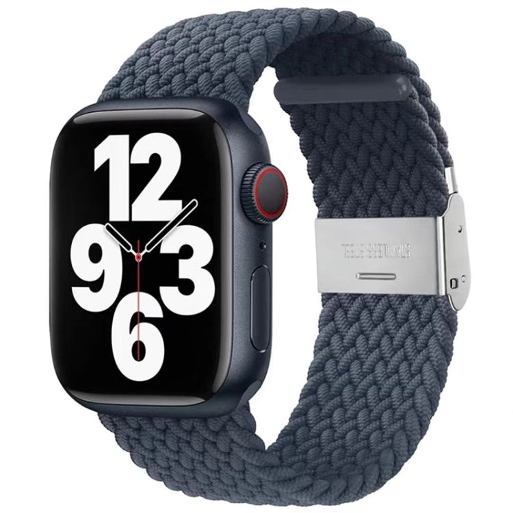 編み込み＋ステンレススチール交換用ウォッチバンド、Apple Watch Series 6 & SE & 5 & 4 40mm / 3 & 2 & 1 38mm 用、Apple Watch Series 8&7 41mm / SE 2&6&SE&5&4 40mm / 3&2&1 38mm 用、Apple Watch Series 7 41mm / 6 & SE & 5 & 4 40mm 用