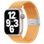 編み込み＋ステンレススチール交換用ウォッチバンド、Apple Watch Series 6 & SE & 5 & 4 40mm / 3 & 2 & 1 38mm 用、Apple Watch Series 8&7 41mm / SE 2&6&SE&5&4 40mm / 3&2&1 38mm 用、Apple Watch Series 7 41mm / 6 & SE & 5 & 4 40mm 用
