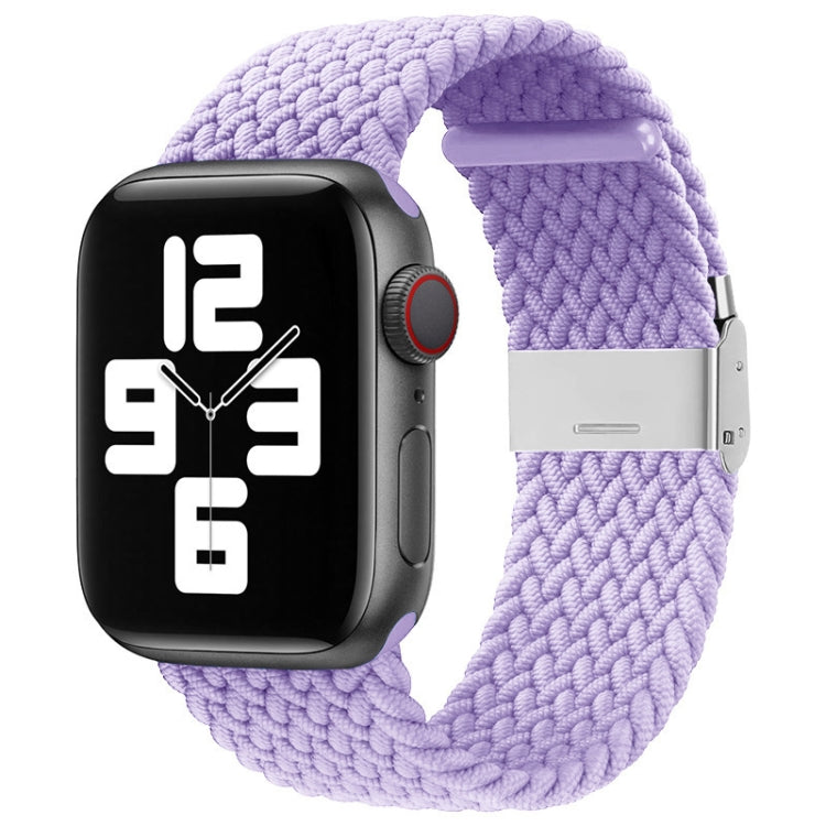 編み込み＋ステンレススチール交換用ウォッチバンド Apple Watch Series 6 & SE & 5 & 4 44mm / 3 & 2 & 1 42mm用、Apple Watch Series 7 45mm / 6 & SE & 5 & 4 44mm用、Apple Watch Ultra 49mm / Series 8&7 45mm / SE 2&6&SE&5&4 44mm / 3&2&1 42mm用