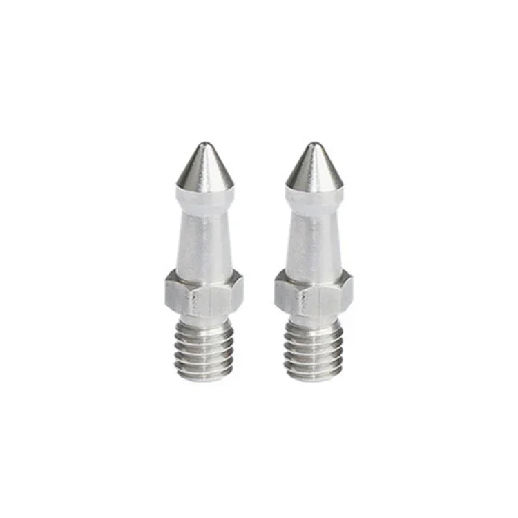BEXIN LS006 2個セット ステンレス製 M8インチ脚ネジ SLR三脚用, LS006