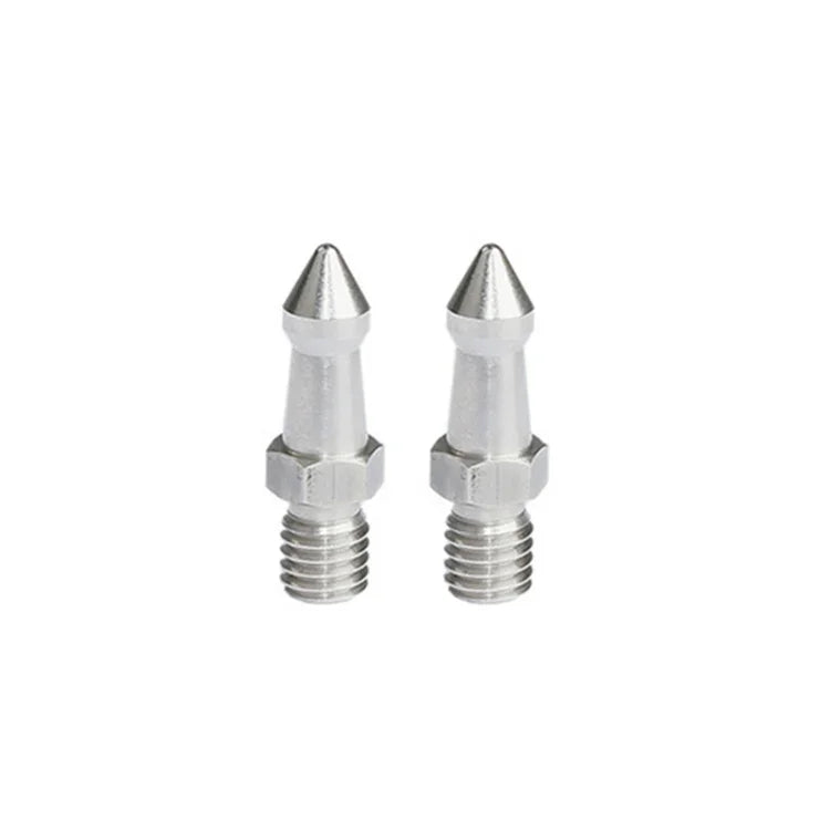 BEXIN LS036 2個セット ステンレス製 3/8インチ フィートスクリュー SLR 三脚用、LS036