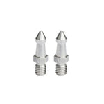 BEXIN LS036 2個セット ステンレス製 3/8インチ フィートスクリュー SLR 三脚用、LS036
