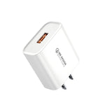 WK WP-U57 Max 18W マックススピード QC3.0 急速充電器 + USB to Micro USB データケーブル、USプラグ、EUプラグ