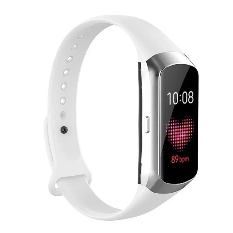 Samsung Galaxy Fit SM-R370 シリコングロッシーネイルボタン交換用ストラップ