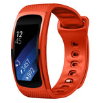 Samsung Gear Fit2 Pro シリコン交換用ストラップ 時計バンド, S, L