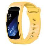 Samsung Gear Fit2 Pro シリコン交換用ストラップ 時計バンド, S, L