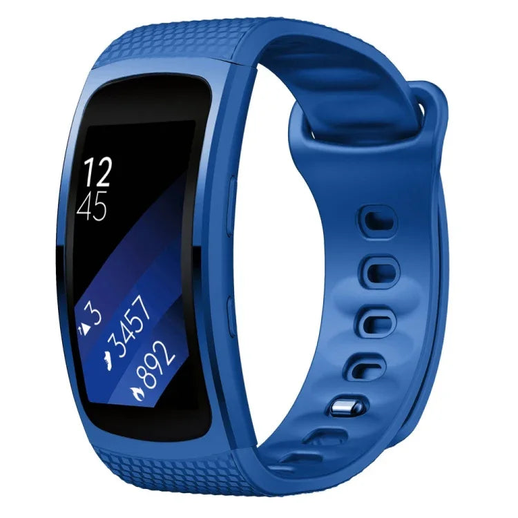 Samsung Gear Fit2 Pro シリコン交換用ストラップ 時計バンド, S, L