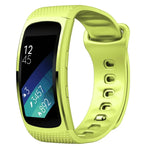 Samsung Gear Fit2 Pro シリコン交換用ストラップ 時計バンド, S, L