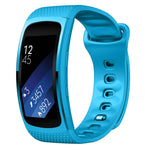 Samsung Gear Fit2 Pro シリコン交換用ストラップ 時計バンド, S, L