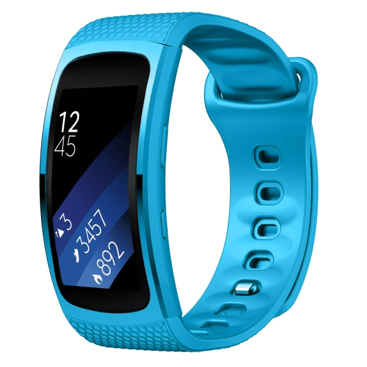 Samsung Gear Fit2 Pro シリコン交換用ストラップ 時計バンド, S, L