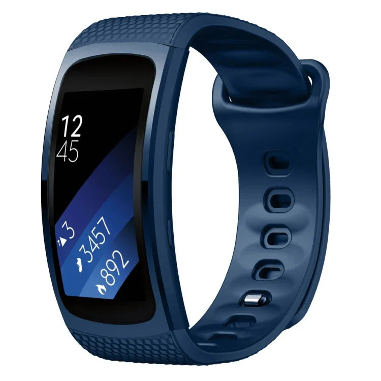 Samsung Gear Fit2 Pro シリコン交換用ストラップ 時計バンド, S, L