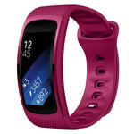 Samsung Gear Fit2 Pro シリコン交換用ストラップ 時計バンド, S, L