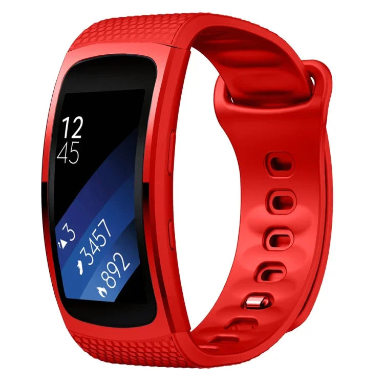 Samsung Gear Fit2 Pro シリコン交換用ストラップ 時計バンド, S, L