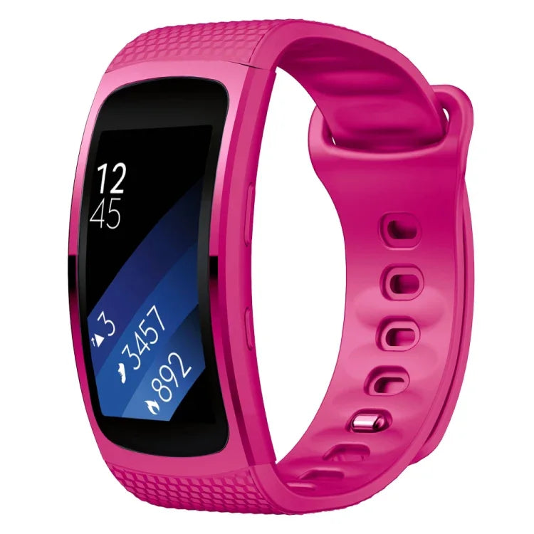 Samsung Gear Fit2 Pro シリコン交換用ストラップ 時計バンド, S, L