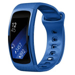 Samsung Gear Fit2 Pro シリコン交換用ストラップ 時計バンド, S, L