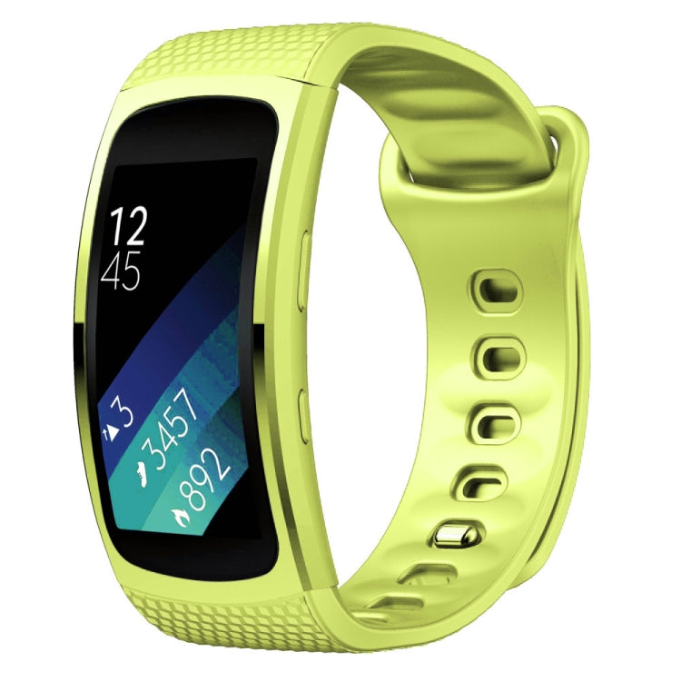 Samsung Gear Fit2 Pro シリコン交換用ストラップ 時計バンド, S, L