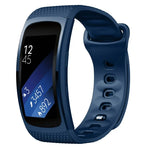 Samsung Gear Fit2 Pro シリコン交換用ストラップ 時計バンド, S, L
