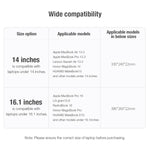 NILLKIN 通勤用多機能ノートパソコンスリーブ、14.0インチ以下用、16.0インチ以下用