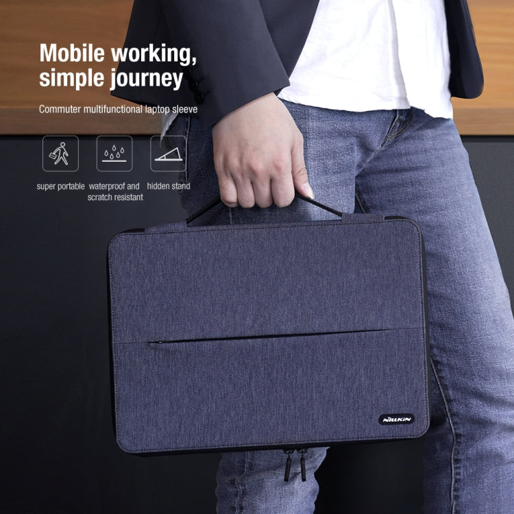 NILLKIN 通勤用多機能ノートパソコンスリーブ、14.0インチ以下用、16.0インチ以下用