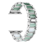 エメラルド ステンレススチールウォッチストラップ Apple Watch Ultra 49mm / Series 8&7 45mm / SE 2&6&SE&5&4 44mm / 3&2&1 42mm用、Apple Watch Series 8&7 41mm / SE 2&6&SE&5&4 40mm / 3&2&1 38mm用、Apple Watch Series 7 41mm / 6 & SE & 5 & 4 40mm / 3 & 2 & 1 38mm用