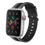 シリコン交換用ウォッチストラップ Apple Watch Ultra 49mm / Series 8&7 45mm / SE 2&6&SE&5&4 44mm / 3&2&1 42mm用、Apple Watch Series 8&7 41mm / SE 2&6&SE&5&4 40mm / 3&2&1 38mm用、Apple Watch Series 7 45mm / 6 & SE & 5 & 4 44mm / 3 & 2 & 1 42mm用